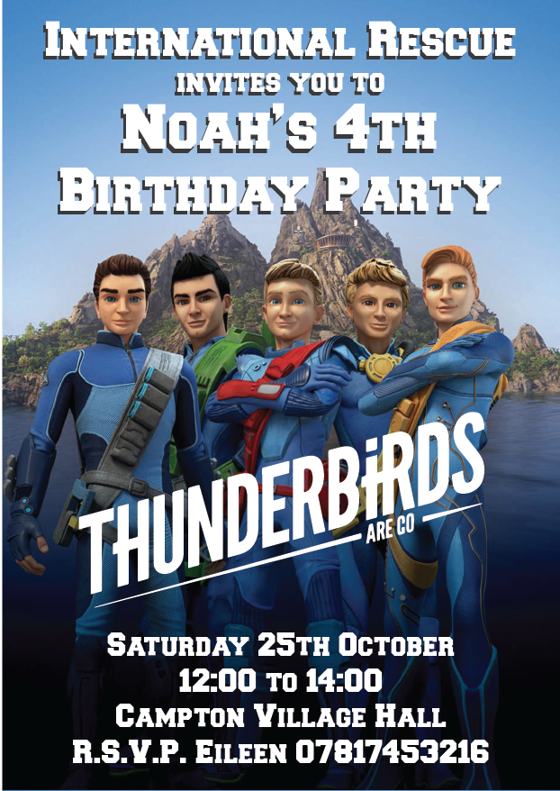 Thunderbird invitation